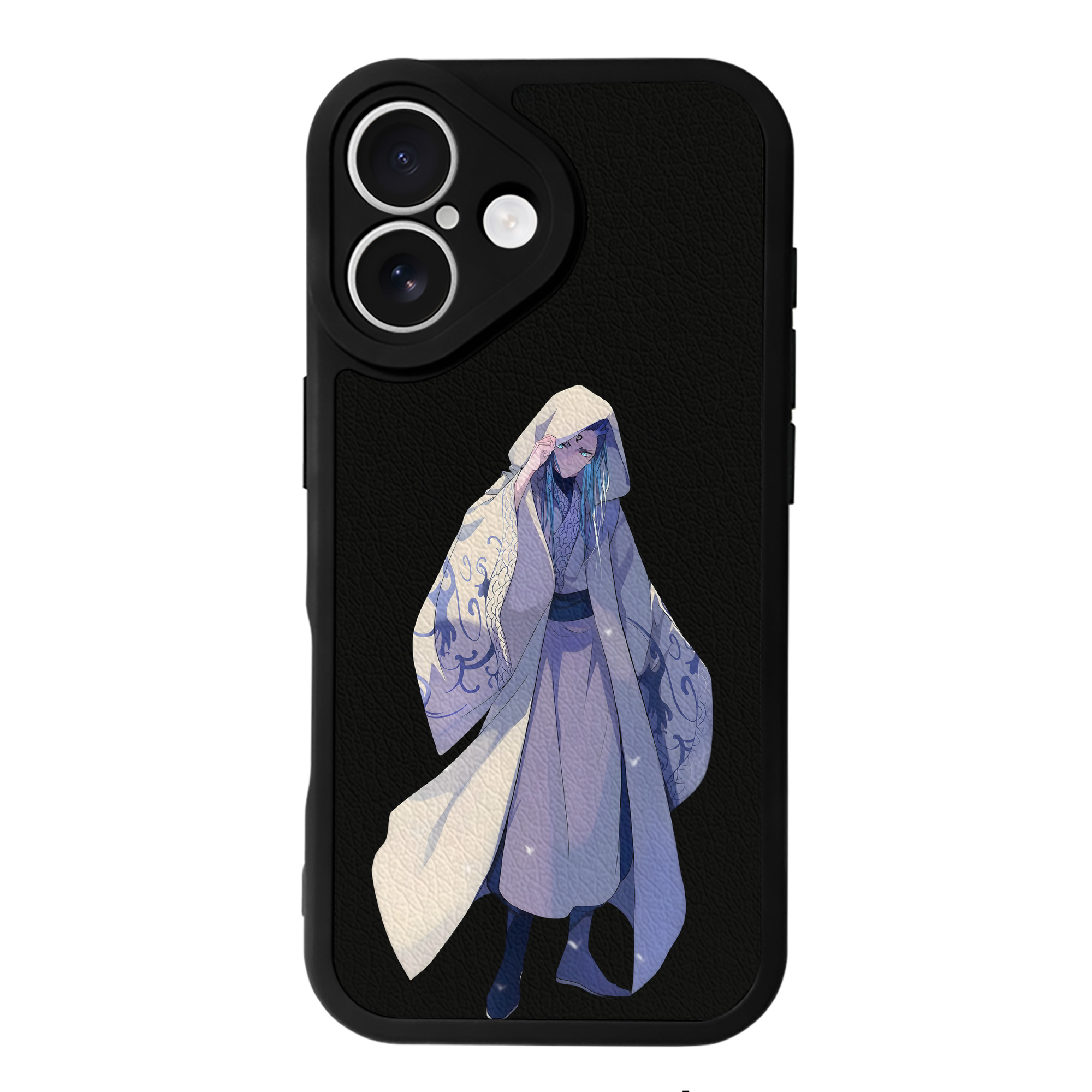 （画像用） Ne Zha 2 ナタ 魔童の大暴れ 【iPhone 16シリーズ対応】シリコンスマホケース（レザー調） 材質：シリコン